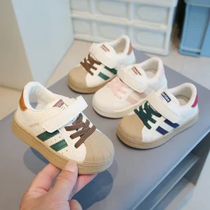 Boys Kids Shoes Walking Styles Girls Cute Footwear Children Toddler Baby White Sneakers