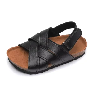 Boys Sandals Stock Children’s Non slip Student Fashion New Summer Shoes Beach Sandals Kids Cork slippers
