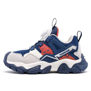 Boys’ Shoes Spring Autumn Leather Soft Sole Anti Slip Lightweight Casual Kids’ Athletic Shoes