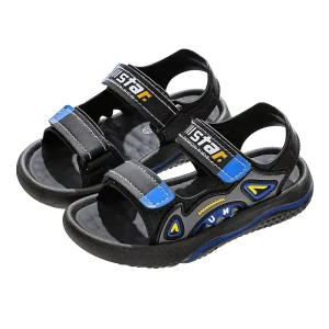 Boys’ Summer Fashion Sandals Slip On Breathable Resistant School Daily Wearing