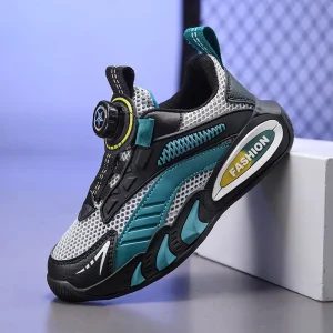 Boys and Girls Sports Shoes Spring and Autumn New Children Breathable Running Shoes Soft Thick Soled Kids Shoes