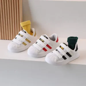 Brand Design PU Leather Children’s Sneakers Toddler Baby Shoes Model Fashion Casual Comfortable Kids Sport Shoes Boys