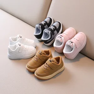 Brand New Kids Sneakers Mix Colors Soft Sole Toddler Sport Shoes for Girls and Boys White Baby Children Casual Shoes
