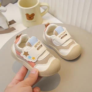 Breathable Baby Toddler Shoes Soft Comfortable Lightweight First Walkers Non Slip Sole Infant Footwear