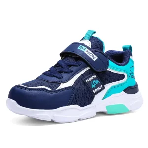Breathable Kids Sports Large Size Shoes Boys Light-weight EVA Fashion Handsome Children Casual Sneakers Running Shoes