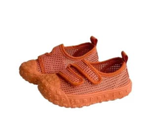 Breathable Mesh Kids Occasion Shoes Summer Non-Slip Colorful Flat Walking Sneaker for Baby 22-30