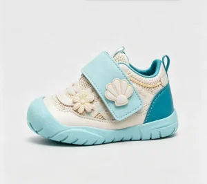 Breathable Mesh Toddler Shoes with Anti collision Toe Cap Durable Rubber Outsole Kids Casual Sneakers for Boys Girls