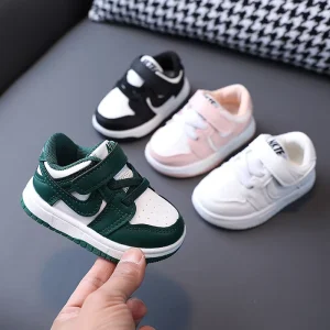 Breathable Walking Style Shoes for Kids Fashion Toddler Boy Designer Shoes Brand Prewalker Baby Sneakers Shoes