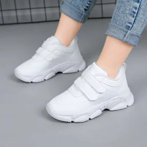Breathable White Kids Sneakers Children School Shoes Children White Casual Shoes for Children