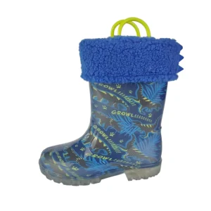 Bright Cartoon Character Soft Anti-Slippery Waterproof Lightweight Rain Boots Kids for Puddle Jumping