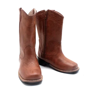 Brown Boot Genuine Leather Shoe Kid Shoe Cowgirl Casual Boot Winter Snow Shoe Luxury Designer Shoe Cowboy Boot Shoe