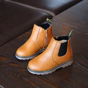 Brown Kids Toddler Western Cowboy Boots for Children