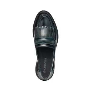 CHOOZII Custom Teenager Boys Slip on Weekday Shoes High Gloss Leather Classic Tassel Loafer Shoes for Kids Girls