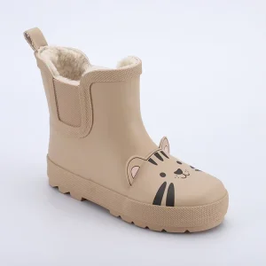 CS 18 Cotton Interlock Lining Anti Slip Waterproof Kids Winter Boots for Children