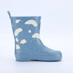 CS-26 Fashion Kids Boots Toddler Rubber Boots Rubber Sole Boots for Kids Children