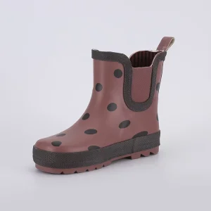 CS 37 Boys Heavy Duty Waterproof Rain Boots with Strong Traction Grip