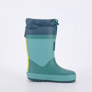 CS 48 Customized Unisex Rubber Rain Boots with Anti Slip Sole for OEM ODM Logo Color Pattern Options
