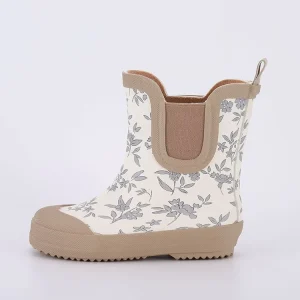 CS 53 Children’s Rubber Rain Boots for Girls and Boys with Cute Prints Easy to wear Handles
