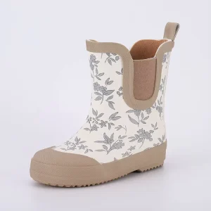 CS 53 Lightweight Kids Rain Boots with Handles Durable Waterproof Rubber Material