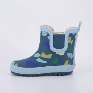 CS 56 Children’s Rubber Rain Boots Garden Water Wear resistant Shoes for Kids