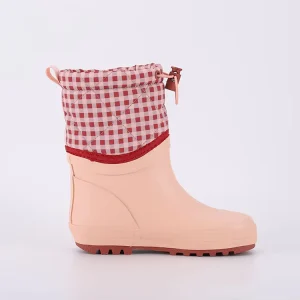 CS 62 Custom Lightweight Kids Rain Boots Waterproof Rubber Easy Pull Handles for All Seasons