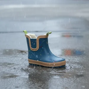 CS 67 Cute Breathable Children’s Rain Boots Print Anti Slippery Rubber for Kids