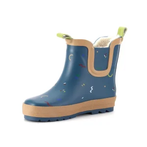 CS 67 Outdoor Fashion Warm Waterproof School Shoes Kids Children’s Rubber Rain Boots