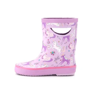 CS 70 Toddler Low Price Kids Rain Boots Waterproof Anti-slip Rubber Boots for Children
