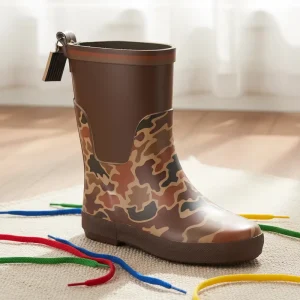 CS-74 OEM/ODM Kids Waterproof Rubber Rain Boots Durable Anti-Slip Boys and Girls Rain Shoes Toddler Boots