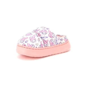 CSG 03 Winter Warm Home Indoor Cotton Slippers for Kids Non Slip Toddler Shoes with Cartoon Design Breathable and Cute for Girls