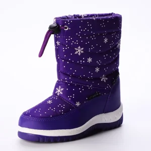 Camouflage Winter Warm Cotton Shoes Snow Boots for Children Kids Boys