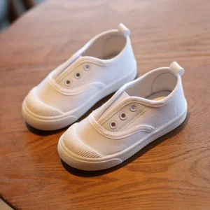 Canvas Shoes for Children White Sneakers for Men and Women