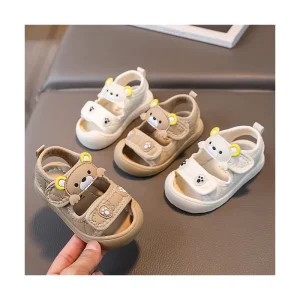 Cartoon Bear Pre Walker Baby Shoes Fashion Footwear for Kids New Design Summer Children Sandals for Girls and Boys