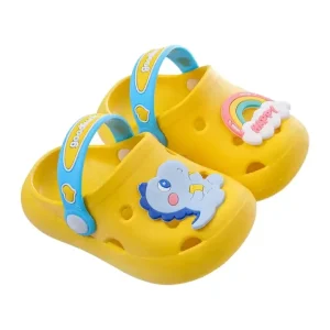 Cartoon Kids Slippers Boys Summer Beach Sandals Girls Home Slippers Toddler Anti-Slip Indoor Slides Child Garden Shoes