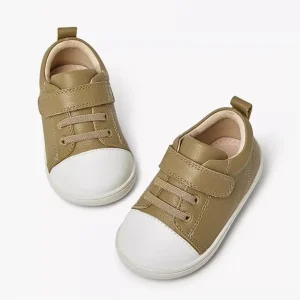 Casual Comfortable Baby Girls Boys Sneakers Leather Anti Slip Flexible Sole Prewalker Shoes for Toddlers