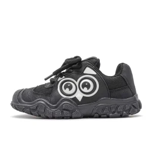 Casual Fashion Versatile Kids Boy Girl Mesh Upper Synthetic Leather Lining Walking Running Sports Basketball Athletic Shoes