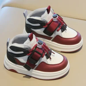 Casual Shoes for Boys Girls Kids Comfortable Non Slip Wear Resistant Velcro Closure Spring Autumn Composite Sole Rubber