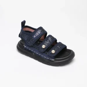 Casual Sneaker Breathable Children’s Fashion Shoes Lightweight Princess Style Kids Beach Shoes Beautiful Glitter Upper Design