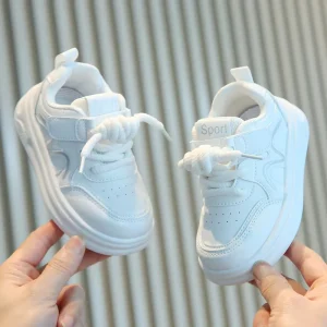 Casual Sport Shoes Children Footwear Kids Girl Outdoor Leisurewhite Casual Sneakers Shoes Fashion Baby Sneaker Shoes