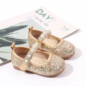 Casual Toddler Shoes for Baby Girls Sequin Design Children’s Shoes