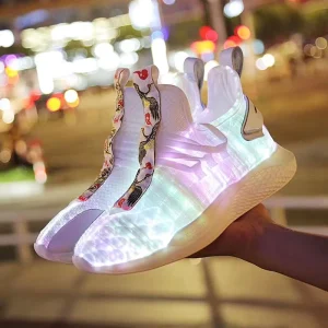 Ce Rohs Passed Usb Charging Led Running Shoe Upper Shoes Shoe Decorations New Product Osram Led Strip Light Plastic CN ZHE
