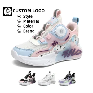 Cema High Quality Boys Girls Shoes Original Used Basketball for Kids Brand High Top Sneaker Trainer Sports Chaussure