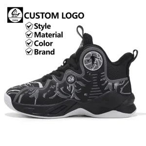 Cema High Quality Fashion Lightweight Breathable Basketball Casual Shoes for Children