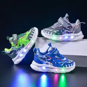 Chaussures Pour Enfants Dinosaur Child Casual Walking Style Shoes Breathable Running Sneakers for Kids Boys Kids Shoes
