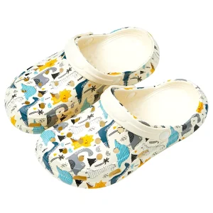 Cheerful Mario Cute Rain Shoes for Children Footwear Lightweight Sandals Customized No Minimum Order Quantity