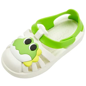 Cheerful Mario Soft Custom Kids Slides Lightweight Slippers for Children Boys Girls Wear-Resisting Holey Comfortable Clogs