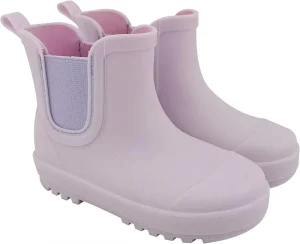 Chelsea Boots for Kids Waterproof Non Slip PVC Rain Boots for All Seasons Rain Boots