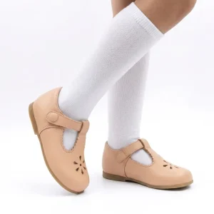 Child White Dress Shoe for Kid Summer Cushioned Party School Shoe