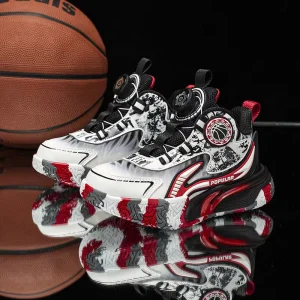 Child Winter Running Shoes New Lace Up Sneakers Fashion Trend Mesh Upper EVA Midsole for Older Children Student Sports