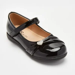 Children Black Leather School Shoes Kid School Shoes Girls